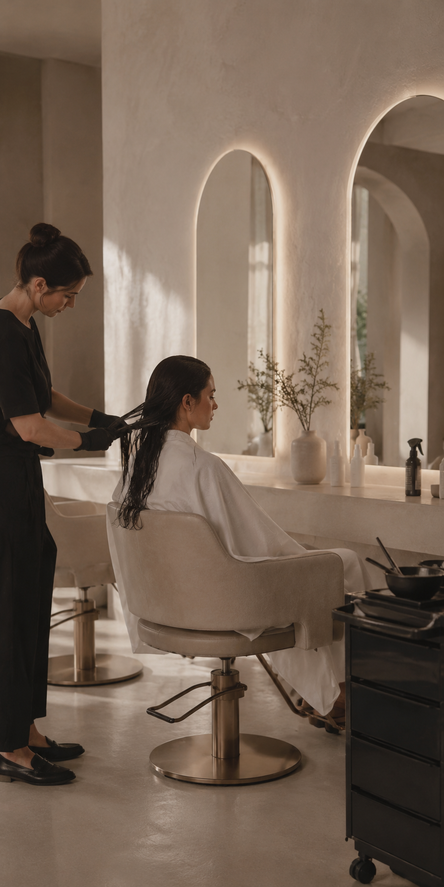 Esthétique botanique au salon Beaü